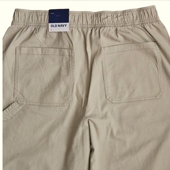 📌18 NWT Old Navy High Waist Pulla Utility Pants Women's Size Large - Picture 6 of 8